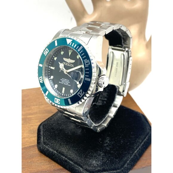 Invicta Men's Watch 36972 Pro Diver Automatic Blue Dial Silver Steel 44mm - Picture 2 of 15